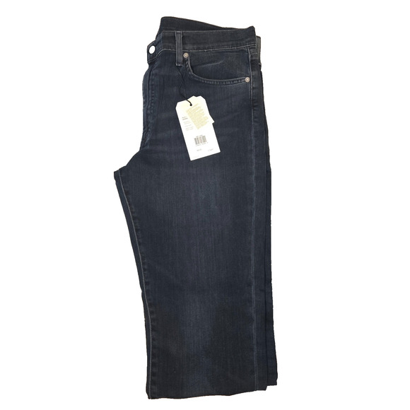 Levi’s 513 Slim Straight Jeans W38 L32 Blue Denim Pants – Men’s – New - Picture 1 of 5